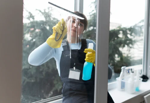 Nettoyage de vitres intérieures et extérieures à Sauverny